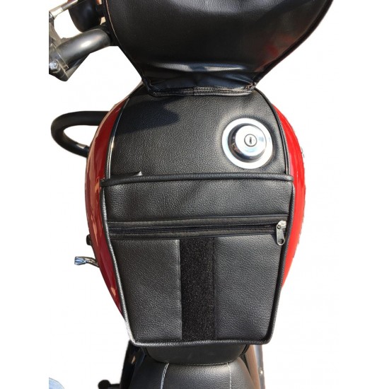Royal Enfield Thunderbird 350/500 and Thunderbird 350X and 500X Mobile Tank Cover/Tank Bag (Fits All Models of Thunderbird) (Right Side Fuel Cap)