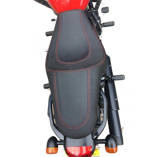 Royal Enfield Thunderbird New 350X and 500X Seat Cover (Black and Red)