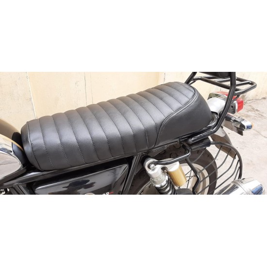 Royal Enfield Interceptor 650 Seat Cover With Added Cushion (Black)