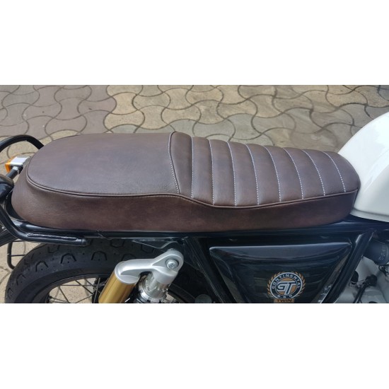 Royal Enfield Continental GT 650 Seat Cover /Twin Seat (Colour-Double Tone Brown)