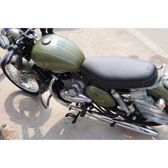 New Jawa Classic & 42 Seat Cover With Better Comfort And Added Rubber