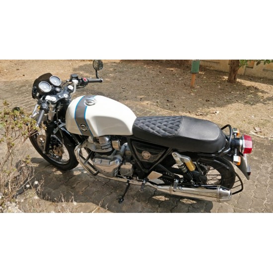 Royal Enfield Continental GT 650 Seat Cover /Twin Seat (Black)