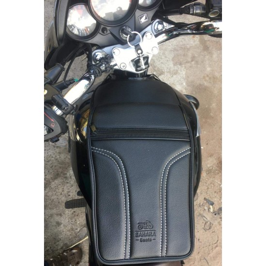  Honda CB/SP Shine  Design  Tank Bag with Pockets Black