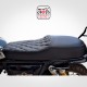 Royal Enfield Interceptor 650 Custom/modified Cafe Racer Style Complete Seat Assembly (Black And White)