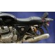 Royal enfield continental GT 650 seat assembly (black with black stitching)