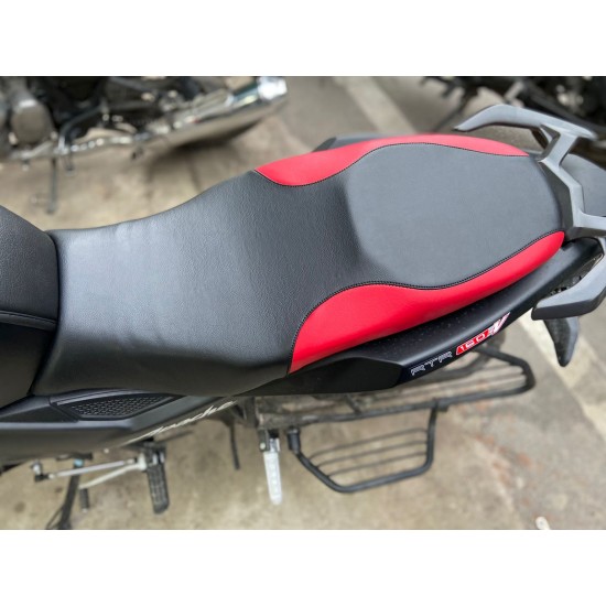 TVS Apache RTR 4V 160 Special Edition Leather Finish Seat Cover 