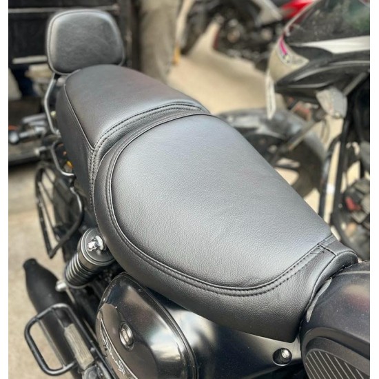 Yezdi Roaster Cushion Seat Cover (Black)
