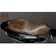 Suzuki Burgman 125/Street/Street 125 Diamond Pattern Leather Finish Seat Cover (Dual Tone Brown)