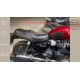 Triumph Street Twins Seat by Sahara Seats - Quilted Stitch Vegan Leather Custom Dual Seat