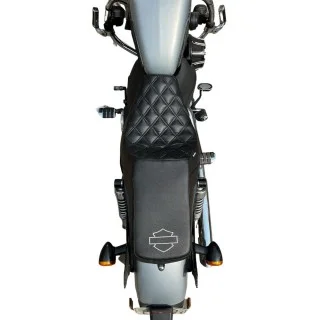 Harley Davidson Iron 883 Diamond Stitch Step-Up Custom Passenger Pillion Seat