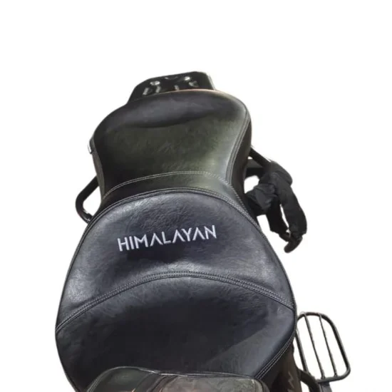 Royal Enfield Himalayan 411 New Model Custom/Modified Touring Seat with  Embroidered Logo