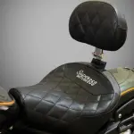 Royal Enfield Super Meteor 650 Comfort Rider/Solo with Back Rest Touring Seat