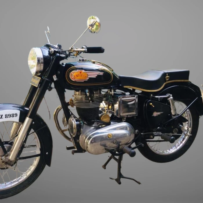Royal Enfield Bullet(Electra & Standard) Complete Long Seat/Long Seat Assembly 62 Model Golden Beeding