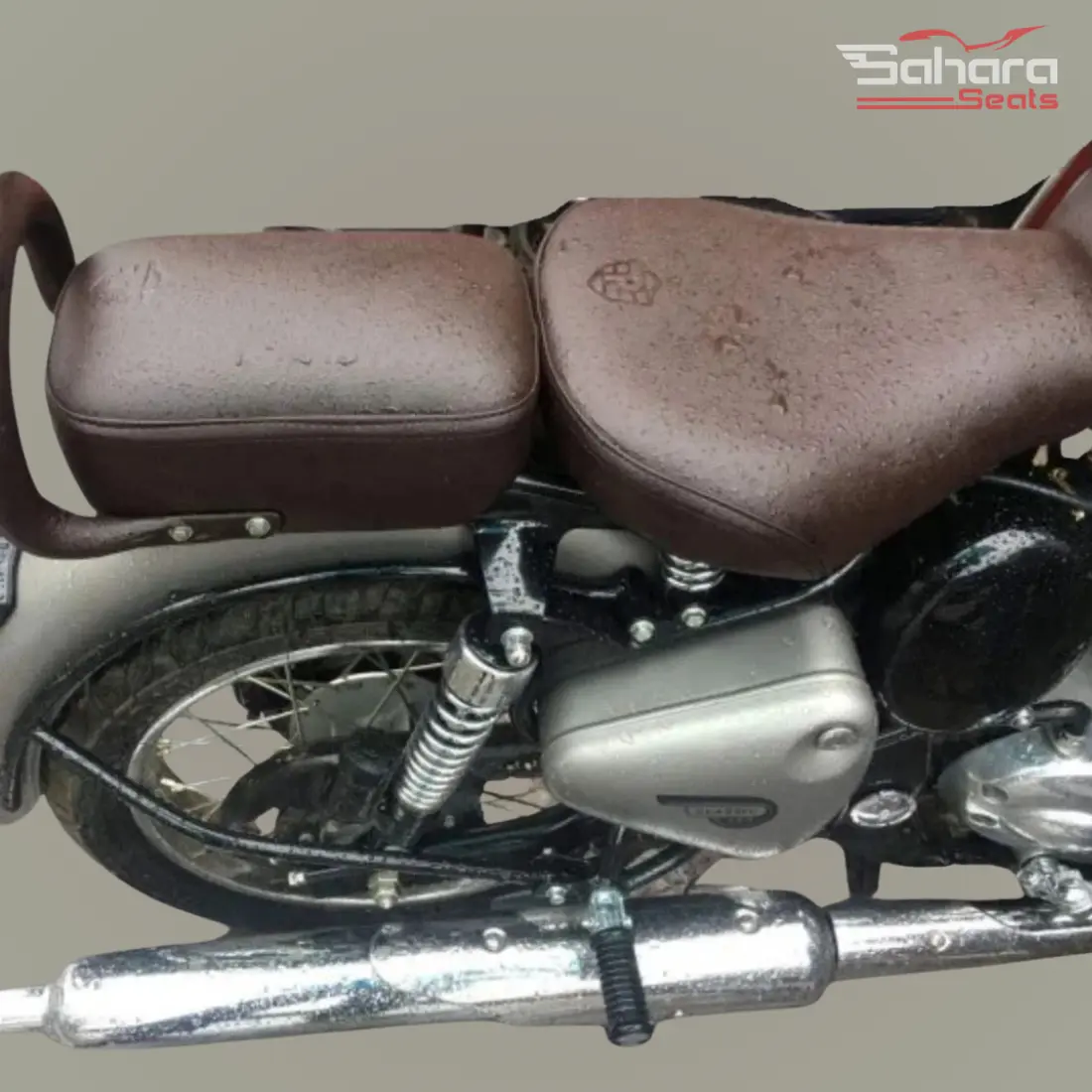 Classic 350 500 Gun Metal Seat Cover