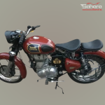Classic 350/500 Kabir Singh Harley Type Slim Seat with Spring Front & Rear Seat