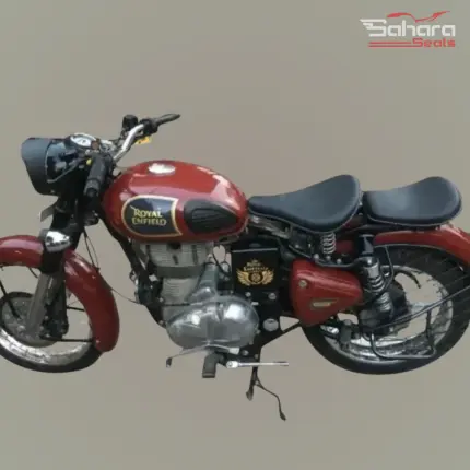 Classic 350/500 Kabir Singh Harley Type Slim Seat with Spring Front & Rear Seat