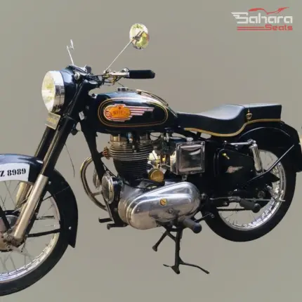 Royal Enfield Bullet(Electra & Standard) Complete Long Seat/Long Seat Assembly 62 Model Golden Beeding