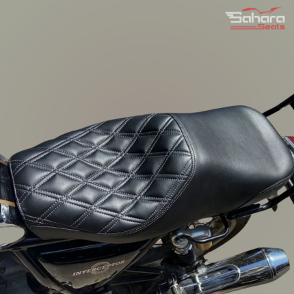 Royal Enfield Interceptor 650 Diamond Design Custom/Modified Touring Comfort Seat