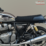 Royal Enfield Interceptor 650 Suede Cushion Seat Cover