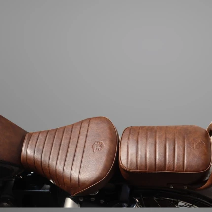 Classic 350/500/Gun Metal/Signals & Pegasus Retro Seat Cover