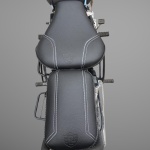 Classic 350/500 Design Seat Cover (Black)