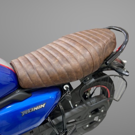 TVS Ronin Full Stripes Cushion Seat Cover