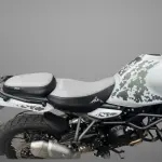 Himalayan 450 Cushion Seat Cover Mountains Embroidery