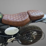 Triumph Scrambler 400X Quilted Stitch Cushion Split Seat Cover