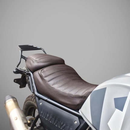 Himalayan 411 Seat Cover Retro Look With Added Cushion (Brown)