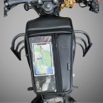 New Jawa 42/Jawa Classic/Jawa Perak Tank Cover with Mobile Holder (Thick Flap - Large Space)