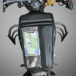 New Jawa 42/Jawa Classic/Jawa Perak Tank Cover with Mobile Holder (Thick Flap - Large Space)