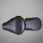 Royal Enfield Super Meteor 650 Heat Pressed Customized Dual Seat