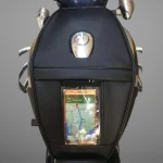 Classic 350/500/Electra/Standard/Bullet/350/500 Waterproof Single Zip Mobile Tank Cover with Transparent Pocket