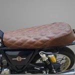 Interceptor 650 Diamond Design Cushion Seat Cover
