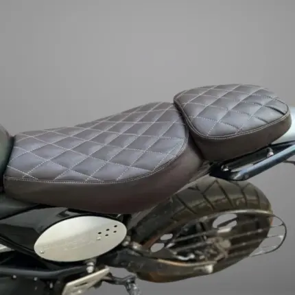 Triumph Scrambler 400X Vegan Leather Diamond Seat Cover