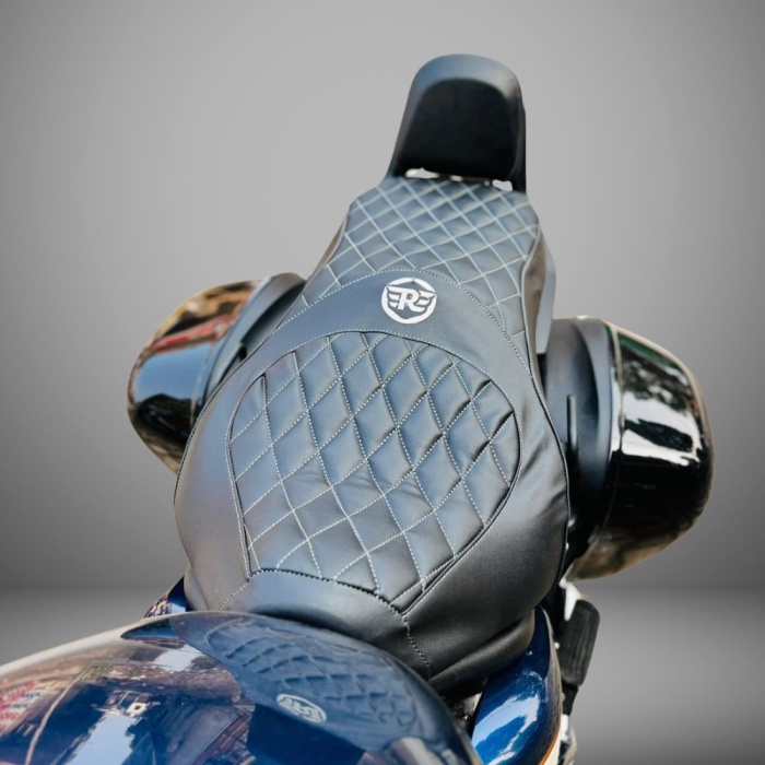 Royal Enfield Super Meteor 650 Touring Long Diamond Seat Cover