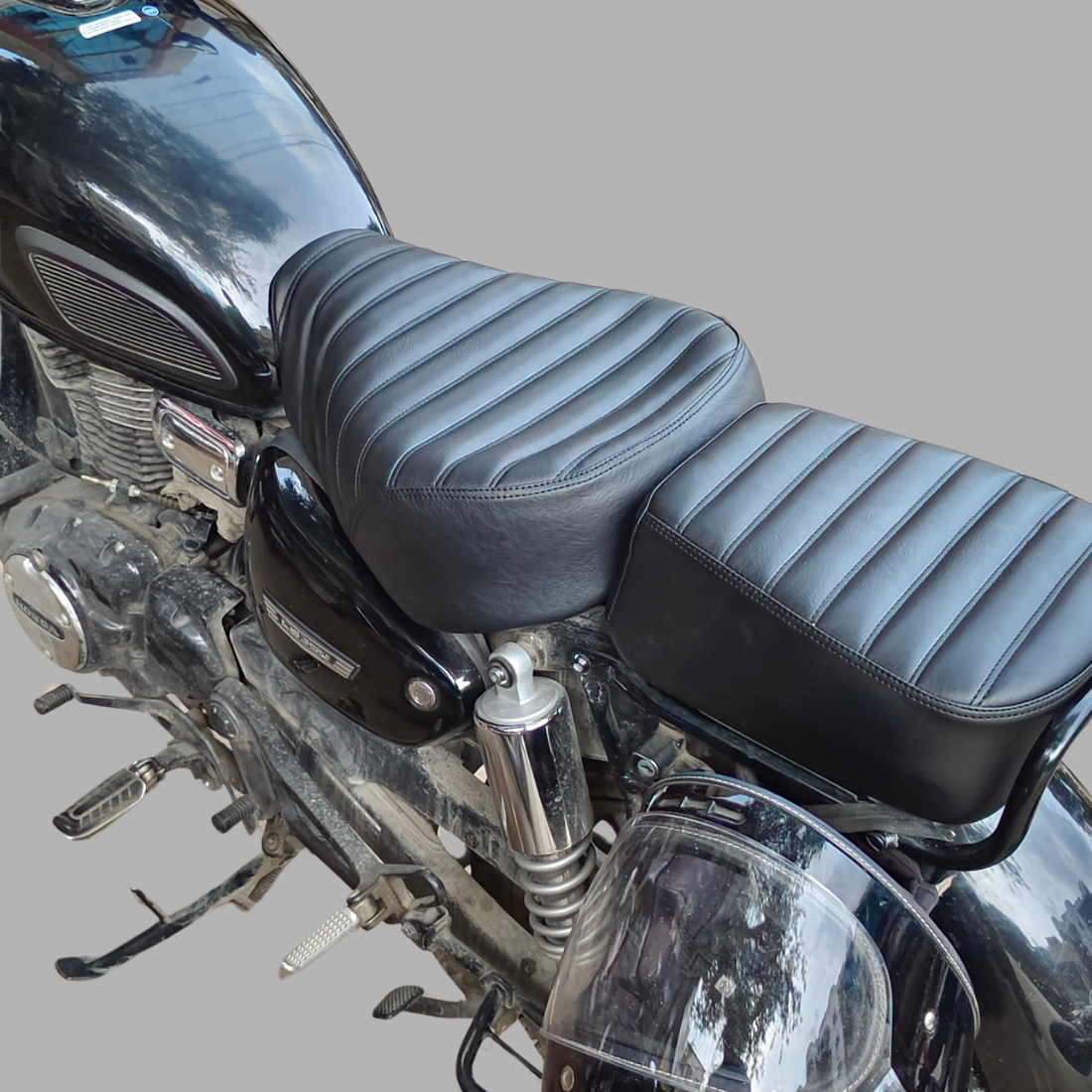 Honda CB 350 Split Seat - Comfort Touring Seat Honda Cb 350 Split Seat