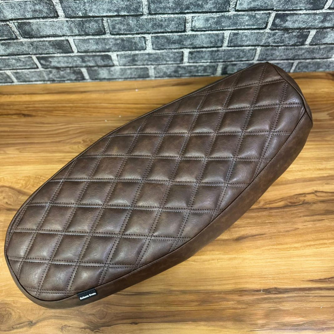 Jawa 42 (FJ 42) Dual Tone Brown Comfort Seat Cover – Vintage Edition 3