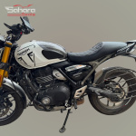 Triumph Speed 400 Suede Cafe Racer Seat