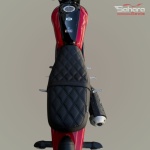 Yamaha XSR 155 VaultLine Diamond Seat Cover | Hand-Quilted Neo-Classic Edition