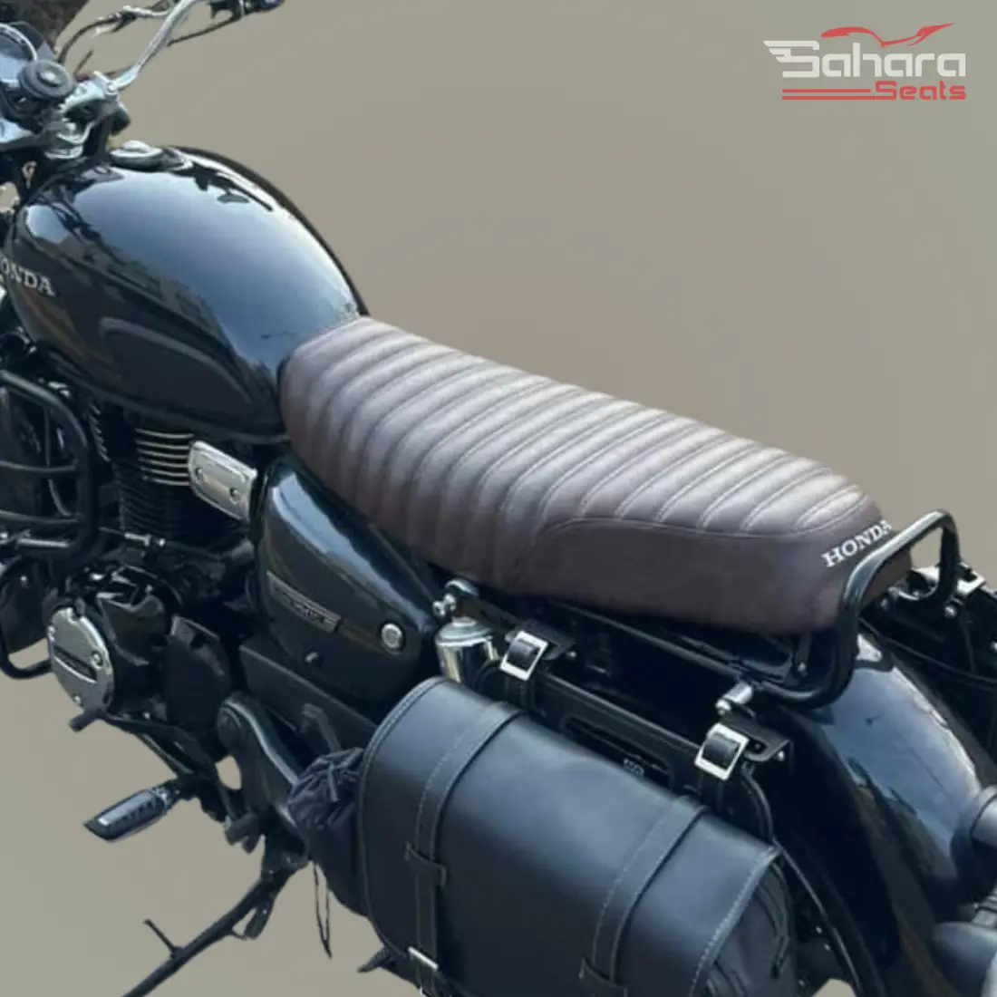 Honda CB350 And GB350C Custom Brat Seat Tuck And Roll