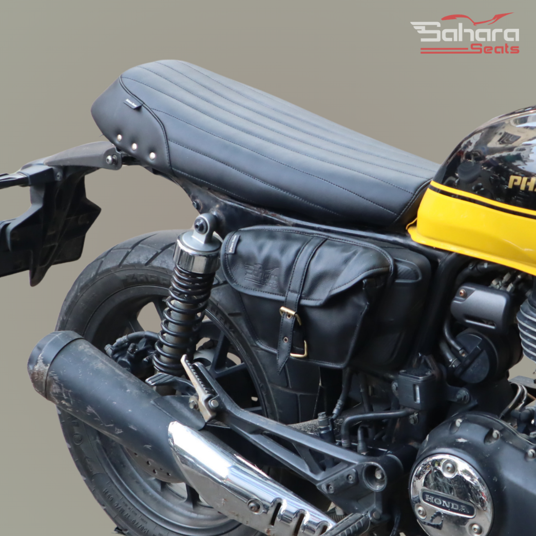 Brat Seat Honda CB350RS / GB350S Rogue Rider Saddle (Brat Style)