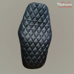 Honda Highness CB350 Seat Cover – Black Luxury Finish & Long Ride Comfort