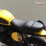 Royal Enfield Bear 650 Ribbed Seat – Premium Finish & Long Ride Comfort