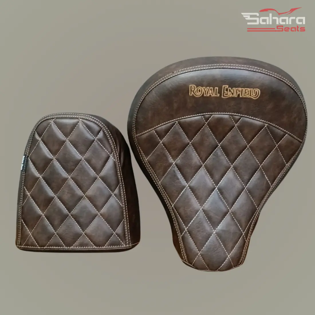Royal Enfield Goan Classic Seat Cover (6) Royal Enfield Classic 350 Goan Seat Cover – Classic Style with Long Ride
