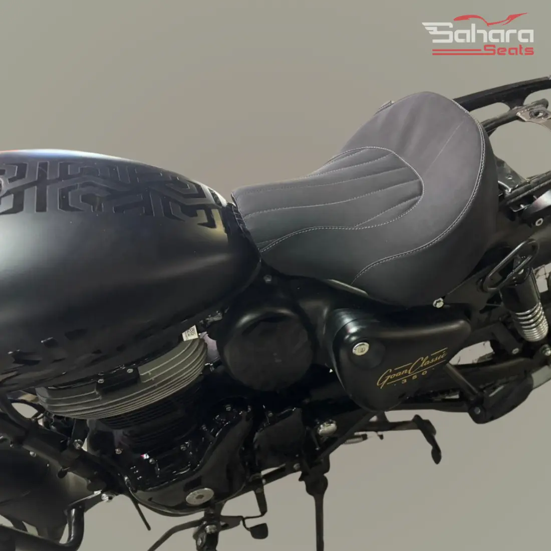 Royal Enfield Goan 350 Comfort Touring Seat (1) Royal Enfield Goan 350 Comfort Touring seat