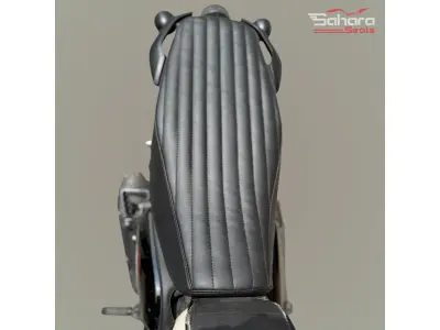 Royal Enfield Hunter 350 Brat Style Seat Cover – Urban Retro Comfort Edition