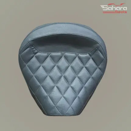 Royal Enfield Shotgun 650 Grey Striped Rider Saddle – Ultra Comfort