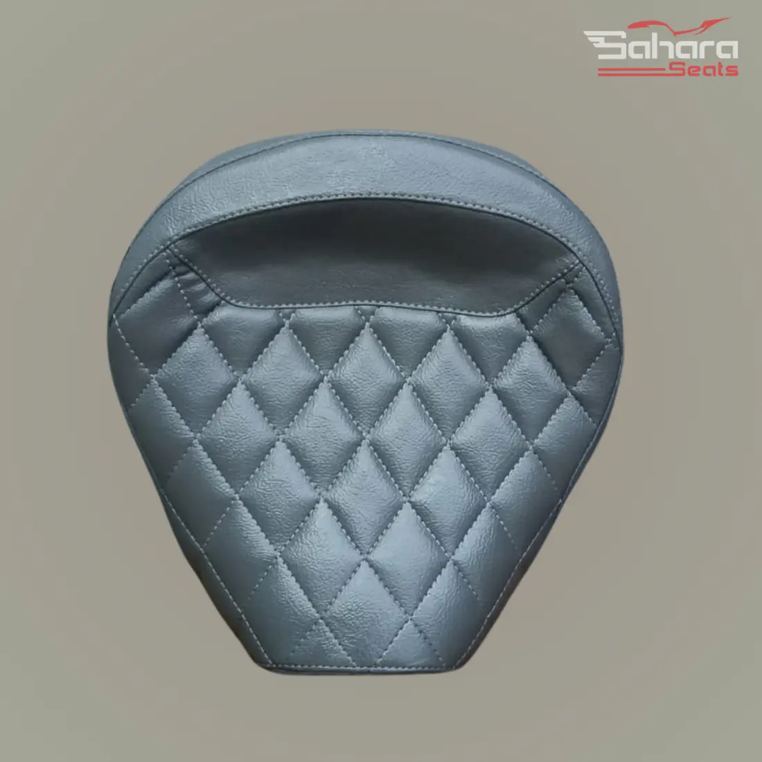 Royal Enfield Shotgun 650 Grey Striped Rider Saddle – Ultra Comfort