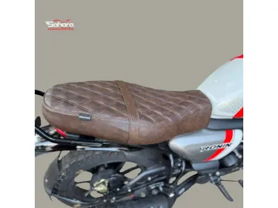 TVS Ronin Custom Diamond Seat Cover